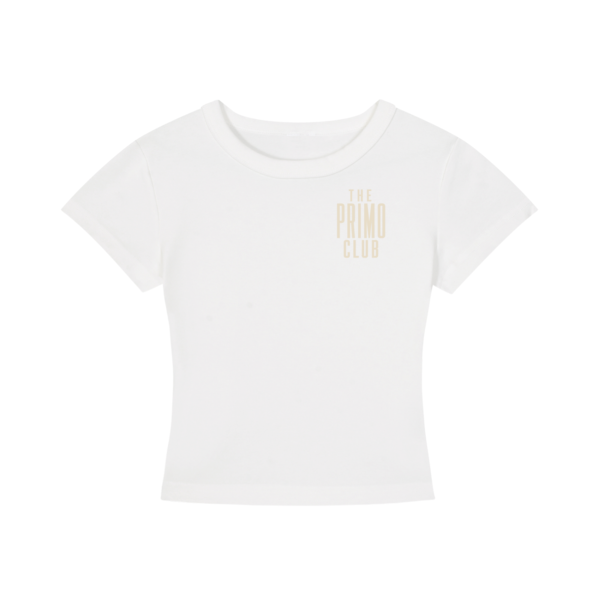 The Club Cropped Tee — back view