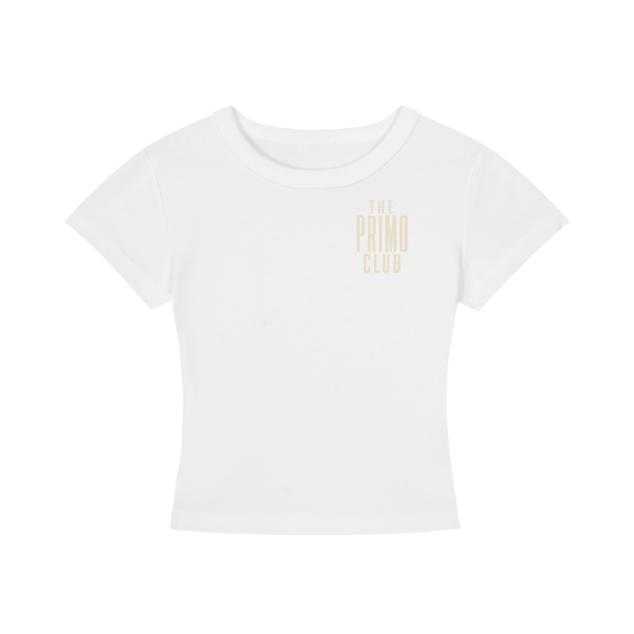 The Club Cropped Tee — back view