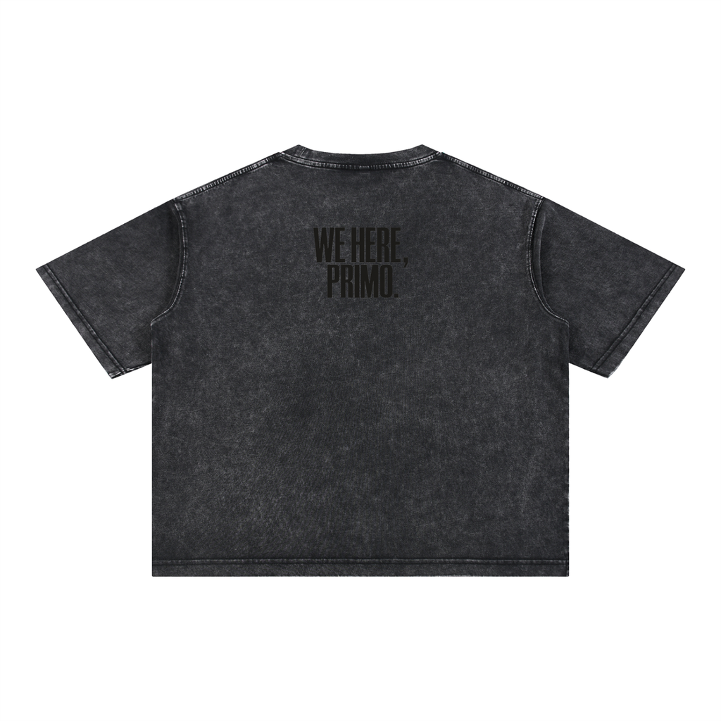 The “We Here” Tee — Heavyweight Washed Cotton — additional view