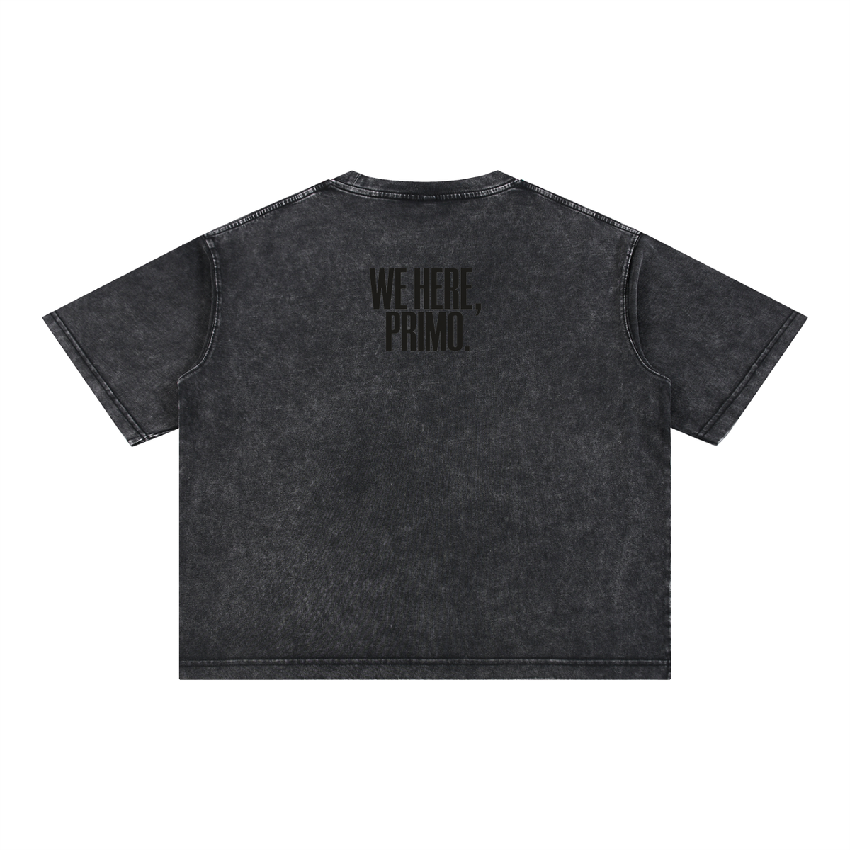The “We Here” Tee — Heavyweight Washed Cotton — additional view