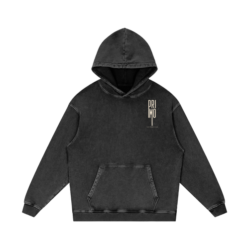 The Primo Hoodie — Washed Heavyweight Cotton — front view