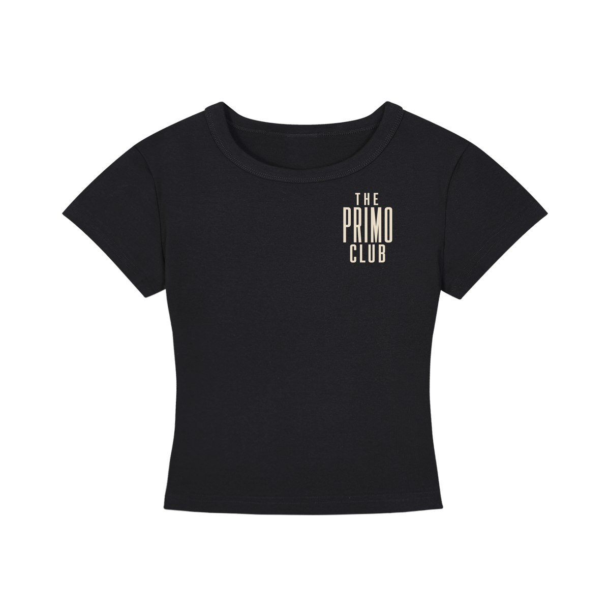 The Club Cropped Tee — front view