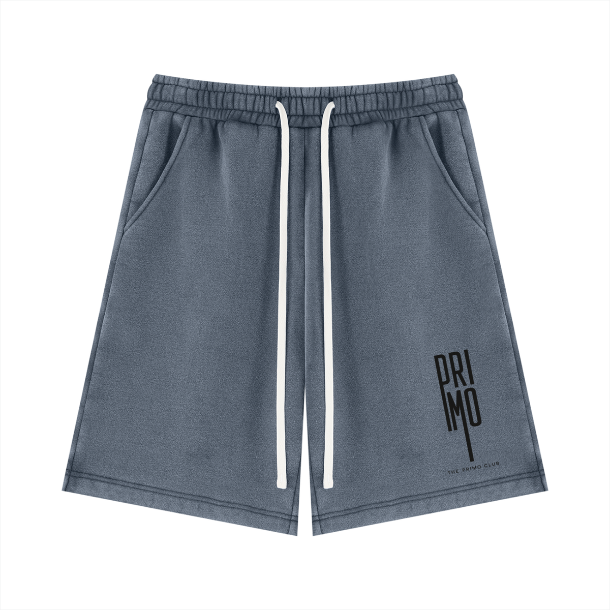 The Primo Short — Vintage-Wash Fleece — detail view